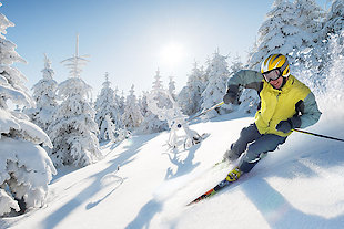 Skifahren im Bayerischen Wald